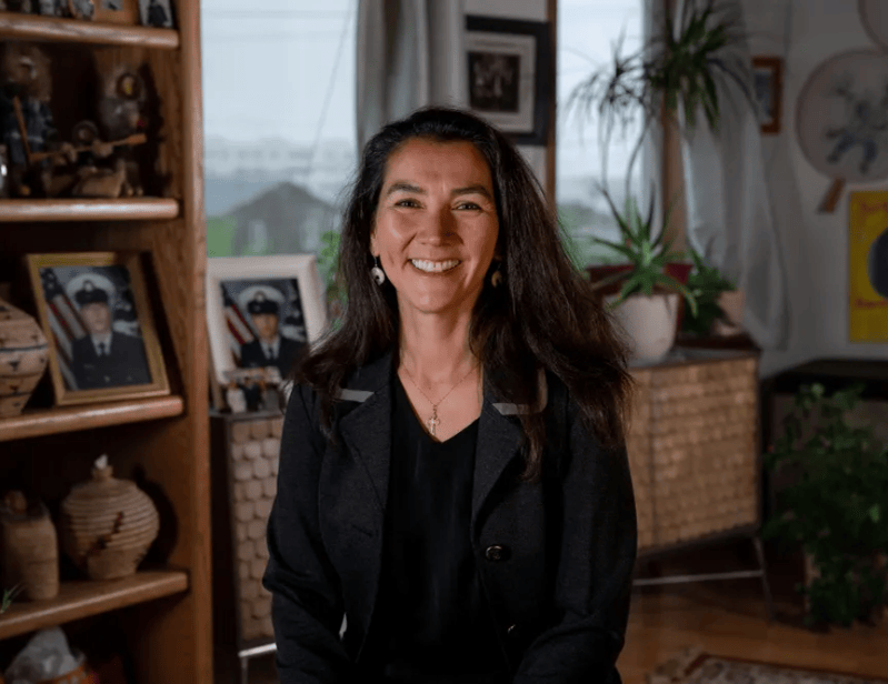 Portrait of Mary Peltola